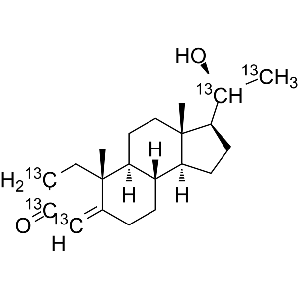 20a-Dihydroprogesterone-13C5